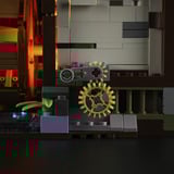 Lumibricks Molino de agua medieval, Juegos de construcción 