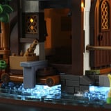 Lumibricks Molino de agua medieval, Juegos de construcción 