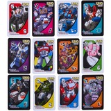 Mattel UNO Flip! Juego de cartas Transformers para niños y noches familiares, Juegos de cartas 