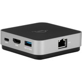 OWC OWCTCDK6P2SG hub de interfaz USB 3.2 Gen 1 (3.1 Gen 1) Type-A 600 Mbit/s Gris, Estación de acoplamiento gris/Negro, USB 3.2 Gen 1 (3.1 Gen 1) Type-A, USB Tipo C, MicroSD (TransFlash), 600 Mbit/s, Gris, Aluminio, Plástico