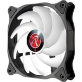 RAIJINTEK EOS 12 RBW ADD-2, Ventilador negro/Transparente