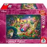 Schmidt Spiele Disney Dreams Collection - Alice en el País de las Maravillas, Fiesta de Té del Sombrerero Loco, Puzzle 