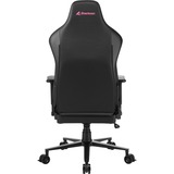 Sharkoon SGS30 Silla para videojuegos universal Asiento acolchado tapizado Negro, Rosa, Asientos de juego negro/Rosa neón, Silla para videojuegos universal, 130 kg, Asiento acolchado tapizado, Respaldo acolchado tapizado, 185 cm, Negro / Rojo