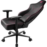 Sharkoon SGS30 Silla para videojuegos universal Asiento acolchado tapizado Negro, Rosa, Asientos de juego negro/Rosa neón, Silla para videojuegos universal, 130 kg, Asiento acolchado tapizado, Respaldo acolchado tapizado, 185 cm, Negro / Rojo