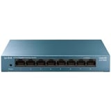 TP-Link LS108G switch No administrado Gigabit Ethernet (10/100/1000) Azul, Interruptor/Conmutador azul, No administrado, Gigabit Ethernet (10/100/1000)