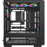 Thermaltake S380 TG ARGB Negro, Cajas de torre negro