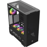 Thermaltake S380 TG ARGB Negro, Cajas de torre negro