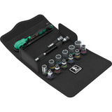 Wera 05004022001, Kit de herramientas negro/Verde