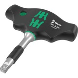 Wera 411 A RA Destornillador adaptador de mango transversal con función de carraca negro/Verde