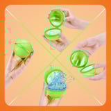 ZURU Bunch O Balloons - Globos de agua reutilizables paquete de 6, Juguetes de agua 