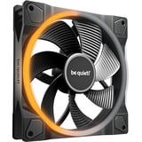 be quiet! Light Wings 140 mm PWM Reverse Black Carcasa del ordenador Ventilador 14 cm Negro 1 pieza(s) negro, Ventilador, 14 cm, 1300 RPM, 87,3 m³/h, Negro