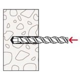 fischer Anclaje de impacto EA II M6 R, Pasador acero fino