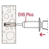 fischer EA II M6 R, Pasador acero fino