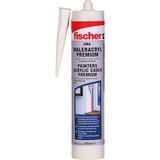 fischer Maleracryl Premium DMA 310ml blanco puro, sellador blanco