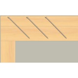 fischer Tornillo para madera PowerFull II 6,0x140 ZK TX VG 