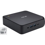 ASUS Chromebox 4 G5007UN DDR4-SDRAM i5-10210U mini PC Intel® Core™ i5 8 GB 128 GB SSD Chrome OS Negro, Mini-PC negro, 1,6 GHz, Intel® Core™ i5, i5-10210U, 8 GB, 128 GB, Chrome OS