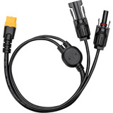 Anker SOLIX accesorio para montaje de panel solar Cable negro, Cable, Negro, 0,5 m