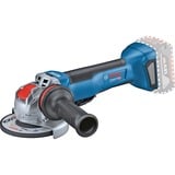 Bosch GWX 18V-10 P PROFESSIONAL amoladora angular 9000 RPM 1000 W 1,9 kg azul/Negro, 9000 RPM, Batería, 1,9 kg, Motor sin escobillas
