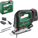 Bosch Sierra de calar AdvancedSaw 18V-140, 18 Voltios verde
