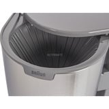 Braun 0X13211089, Cafetera de filtro gris/Acero fino