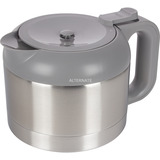 Braun PurShine KF 1505, Cafetera de filtro gris/Acero fino