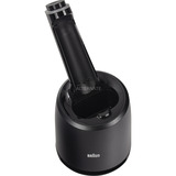 Braun Series 5 52-B7000cc Máquina de afeitar de láminas Recortadora Negro negro/Azul, Máquina de afeitar de láminas, Negro, EasyClean, Botones, LED, Batería