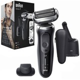 Braun Series 7 71-N7200cc, Máquina de afeitar negro/Plateado
