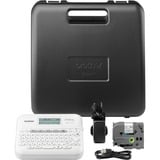 Brother PT-D410VP impresora de etiquetas ZINK (Zero-Ink) 180 x 180 DPI Alámbrico TZe QWERTY, Rotulador blanco, QWERTY, TZe, ZINK (Zero-Ink), 180 x 180 DPI, Alámbrico, Blanco