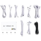 Chieftec Vega PPG-850-CW unidad de fuente de alimentación 850 W 20+4 pin ATX ATX Blanco, Fuente de alimentación de PC blanco, 850 W, 100 - 240 V, 50/60 Hz, 20+4 pin ATX, 60 cm, 150,400 mm