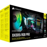 Corsair Hydro X Series iCUE XH305i RGB PRO, Refrigeración por agua negro