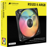 Corsair RS120 II ARGB, Ventilador negro