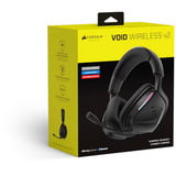 Corsair VOID v2 MAX INALÁMBRICO, Auriculares para gaming negro