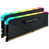 Corsair Vengeance CMG64GX4M2D3600C18 módulo de memoria 64 GB 2 x 32 GB DDR4 3600 MHz, Memoria RAM negro, 64 GB, 2 x 32 GB, DDR4, 3600 MHz, 288-pin DIMM, Negro