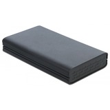 DeLOCK 42612 caja para disco duro externo Caja de disco duro (HDD) Negro 3.5", Caja de unidades negro, Caja de disco duro (HDD), 3.5", SATA, 5 Gbit/s, Conexión USB, Negro