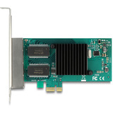 DeLOCK PCI Express x1 a 4 x RJ45 Gigabit LAN i350, Adaptador de red 