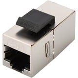 Digitus Acoplador modular CAT 6 clase E, apantallado, Embrague apantallado, RJ-45, ABS sintéticos, Cobre, Níquel, Oro, -10 - 50 °C, 2 cm, 60 mm