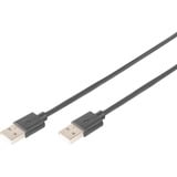 Digitus Cable de conexión USB 2.0 USB-A (conector) > USB-A (conector) negro