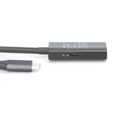 Digitus Cable de extensión USB 3.2 Gen 1 activo, conector USB-C > puerto USB-A, Cable alargador negro