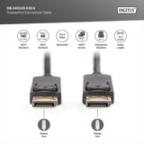 Digitus DB-340100-030-S, Cable negro