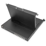 Digitus DS-72221-6GE, Switch KVM negro