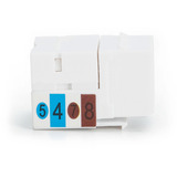 Digitus Módulo Keystone CAT 5e, Clase D sin blindaje blanco