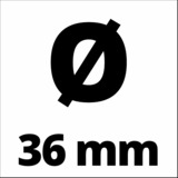 EINHELL 23.620.00 Accesorios y suministros de vacío, Manguera negro, Negro, 370 mm, 36 mm, 700 g, 1 kg
