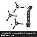 EINHELL Escoba a batería Power X-Change TE-FS 18 Li-Solo, 18 Voltios, Aspirador vertical rojo/Negro