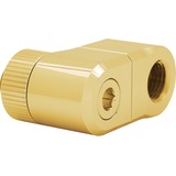 EKWB EK-Quantum Torque Double Rotary Offset 28 - Gold, Conexión dorado