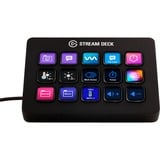 Elgato Stream Deck MK.2 Negro 15 botones, Teclado negro, Negro, 15 botones, Windows 10 x64, Mac OS X 10.13 High Sierra, Mac OS X 10.14 Mojave, Mac OS X 10.15 Catalina, Mac OS X 10.15.3..., 118 mm, 84 mm