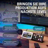 Elgato Stream Deck MK.2 Negro 15 botones, Teclado negro, Negro, 15 botones, Windows 10 x64, Mac OS X 10.13 High Sierra, Mac OS X 10.14 Mojave, Mac OS X 10.15 Catalina, Mac OS X 10.15.3..., 118 mm, 84 mm