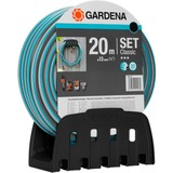 GARDENA 18005-50 manguera de jardín 20 m Por encima del suelo Azul gris/Turquesa, 20 m, Por encima del suelo, Azul, 1,3 cm, 1/2"