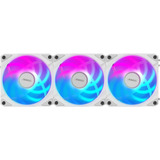 GIGABYTE AORUS EZ CHAIN FAN 120 ICE Placa base Ventilador 12 cm Blanco 1 pieza(s) negro, Ventilador, 12 cm, Blanco