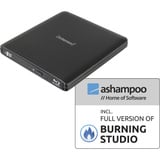 Intenso EOD 500BD Slim, Regrabadora Blu-ray negro