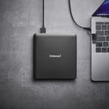 Intenso EOD 500BD Slim, Regrabadora Blu-ray negro